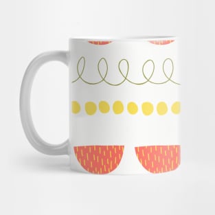 Papercut Collage Horizontal Mug